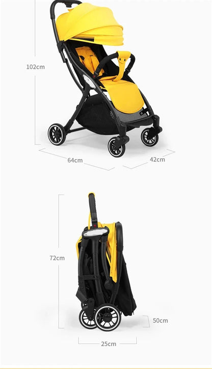 Lightweight Foldable Baby Stroller/Carrige Pram childrensterritory