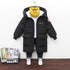 Long Korean Style Down Cotton Jacket for Kids Unisex childrensterritory