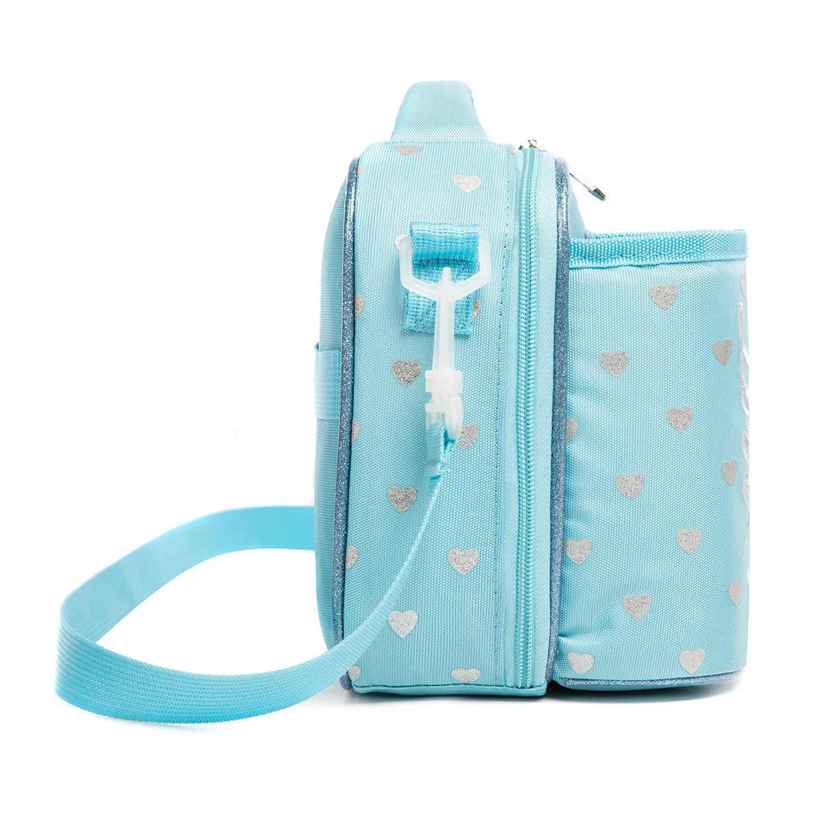 Kids Printed Waterproof Thermal Lunch Bags with Bottle Pocket