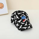 Kids Dinosaurs Embroidered Adjustable Outdoor Sports Hats childrensterritory