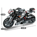 City Racer Classic Motorbike Building Blocks Toys for Kids