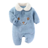 Newborn Baby Collar Design Soft Winter Bodysuit childrensterritory