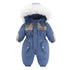 -30 Degree Waterproof Hooded Overall Baby/Kids Ski Suits childrensterritory