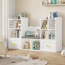 Multipurpose Kids Book and Toys Organizer with Reading Nook childrensterritory
