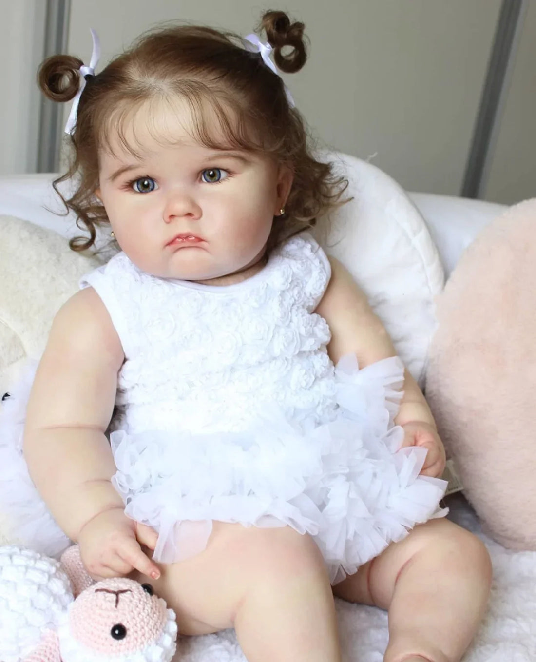 Handmade Baby Doll With 3D-painting Skin and Vascular Vein childrensterritory