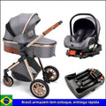 High Landscape Royal Folding 3-in-1 Baby Stroller