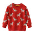 Cartoon Letter Print Kids Girls Sweatshirts childrensterritory