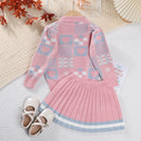 Girls' Long-Sleeved Warm Winter Dresses childrensterritory