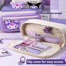 Large Capacity Kawaii Pencil Case For School Girls