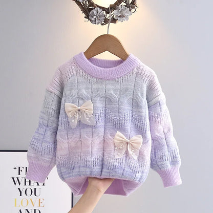 Kids’ Long-Sleeve Casual Soft &amp; Warm Sweater