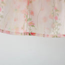 Floral Print Baby Girl Princess Dress With Bag for Summer childrensterritory