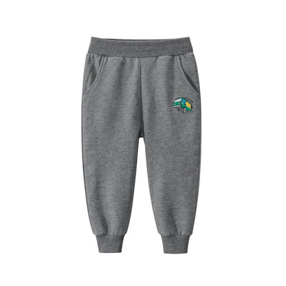 Kids Boys Casual Long Cotton Trousers Warm Sport Pants childrensterritory