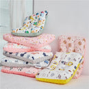 Cartoon Print Breathable Soft Gauze Baby Velvet Pillow childrensterritory