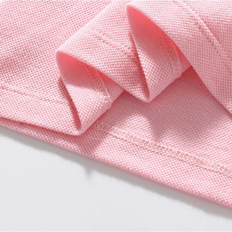 Little Girls Shorts Sleeve Polo Shirts for Summer childrensterritory