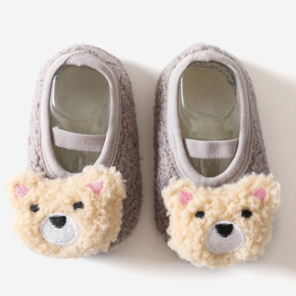 Baby Boys Girls Warm Anti-slip Floor Socks First Walker childrensterritory