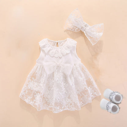 Baby Girl Pink Princess Clothing Sets for Birthday Party childrensterritory