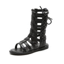 Kids Girls Roman Style High-top Gladiator Sandals