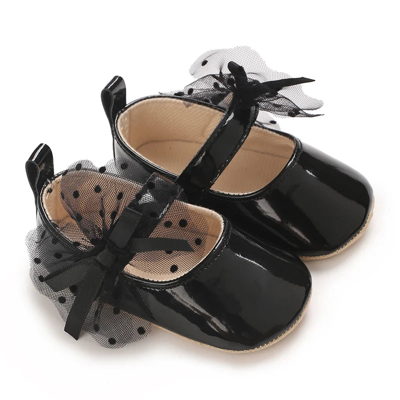 Baby Princess Bowknot Non-Slip Spring Shoes And Socks childrensterritory