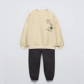 Kids' Full Sleeves Cartoon Print Autumn Clothing Set childrensterritory