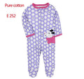 Newborn One-Piece Cotton Rompers with Zipper for All Seasons childrensterritory