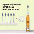 Child's Rechargeable Colorful Cartoon Electric Toothbrush childrensterritory