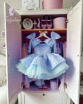Sleeveless Bow Design Fluffy Girls' Birthday Party Dresses childrensterritory