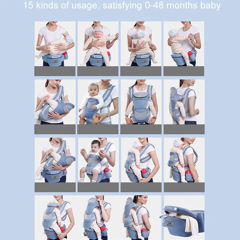 Front Facing Baby Carrier Portable Infant Hipseat childrensterritory