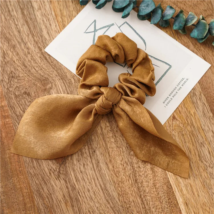 Elastic Ribbon Bow Hair Band for Girls