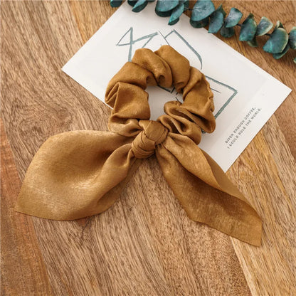 Elastic Ribbon Bow Hair Band for Girls
