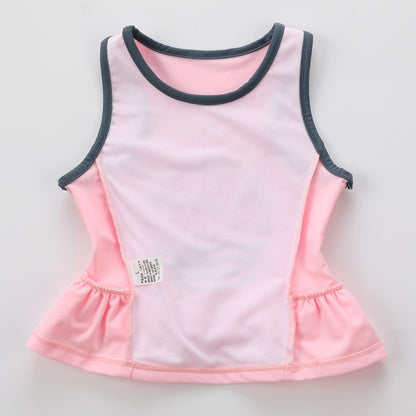 Kids Girls Letter Print Two Pieces Cartoon Beachwear childrensterritory
