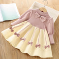 Girls’ Elegant Princess-Style Winter Dresses childrensterritory