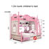 High And Low Pink Princess Castle Kids Bed childrensterritory
