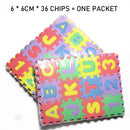 Letter Print 36 pieces of EVA Puzzle Play Mat for Kids