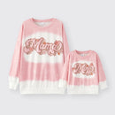 Mama Mini Pink Bleached Matching T-shirts for Mother & Kids