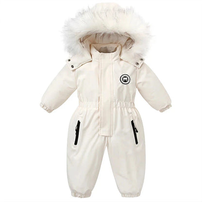-30 Degree Waterproof Hooded Overall Baby/Kids Ski Suits childrensterritory