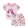 Baby Girls Cartoon Unicorn Design Clothing Sets childrensterritory