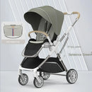 Four-wheeled High-view Portable Baby Stroller childrensterritory