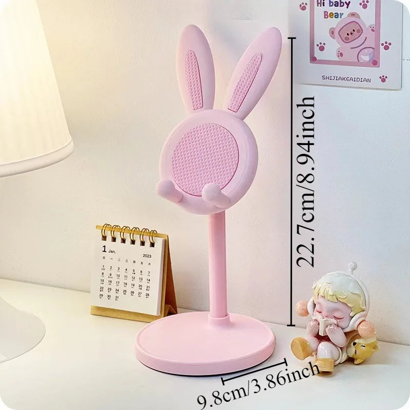 Cartoon Rabbit Design Mobile Phone Stand