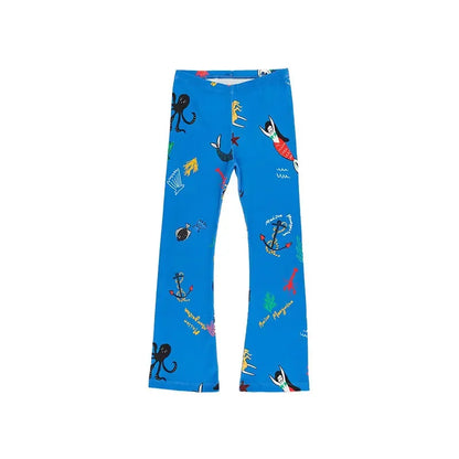 Letter and Cartoon Print Kids Casual Summer Clothes Set childrensterritory