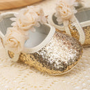 First Walkers Cotton Bottom Non-slip Flower Lace Shoes childrensterritory