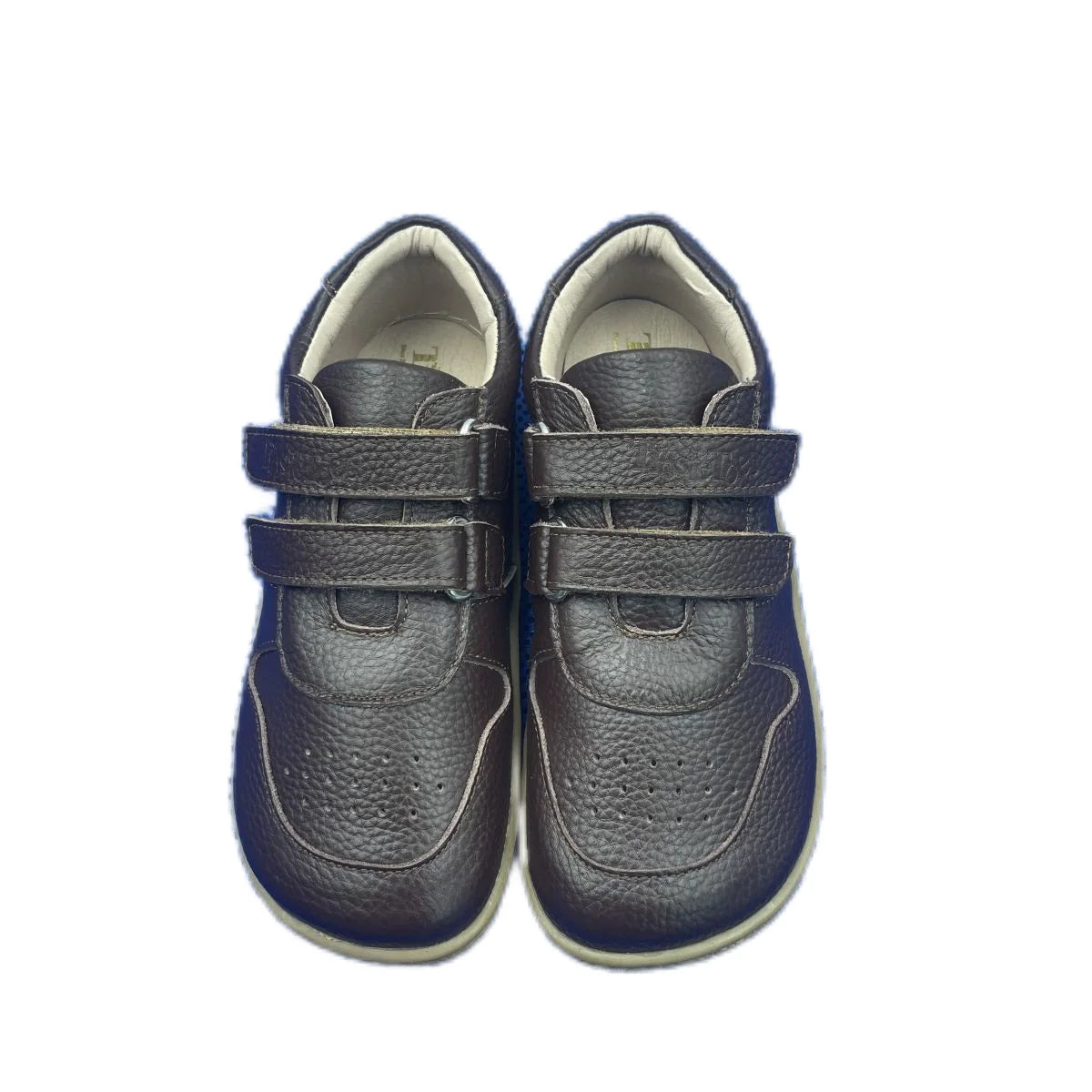 Kids Light Weight Leather Solid Color Shoes