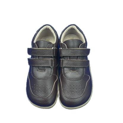 Kids Light Weight Leather Solid Color Shoes childrensterritory