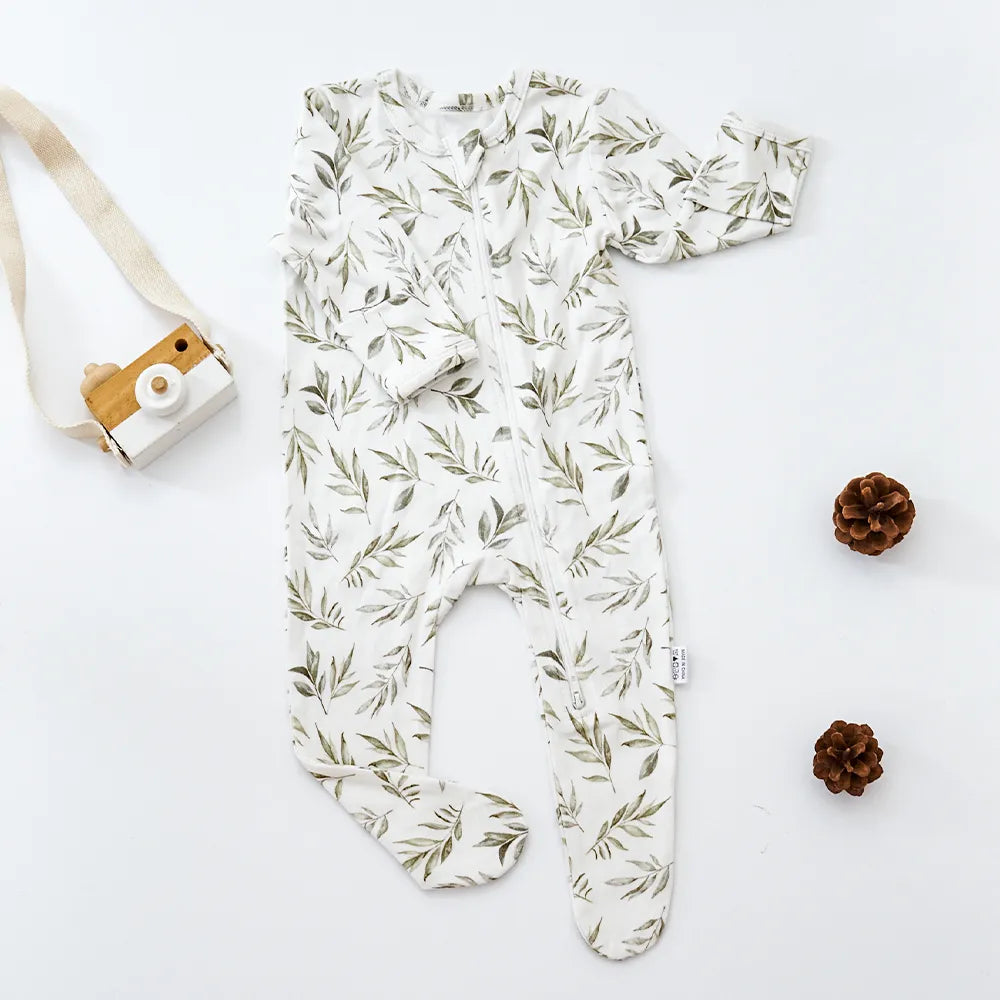 Newborn Nordic Pattern Bamboo Cotton Romper childrensterritory