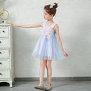 Toddler Girl Flower Decorated Tulle Wedding Party Dresses childrensterritory