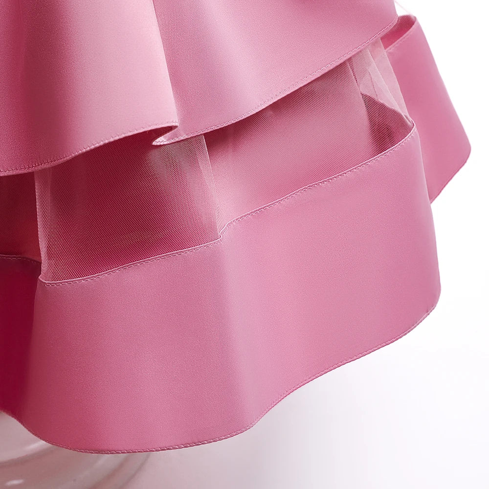 Bow Design Elegant Princess Tutu Dress For Girls childrensterritory