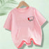 Kids 100% Full Battery Design T-shirts for Summer childrensterritory