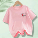 Kids 100% Full Battery Design T-shirts for Summer childrensterritory