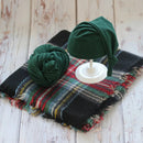 Newborn Christmas Hat and Blanket Wraps Photo Props childrensterritory