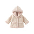 Kids Girls Boys Warm Fur Hooded Cowboy Winter Outerwear childrensterritory