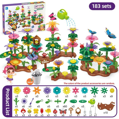 Educational Flower Garden Building Toys for Kids